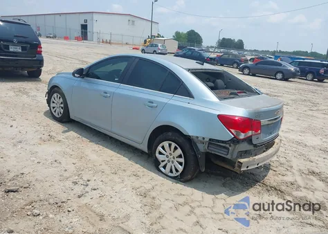 2011 Chevrolet Cruze Ls из США, поврежденный, VIN 1G1PC5SH0B7299157